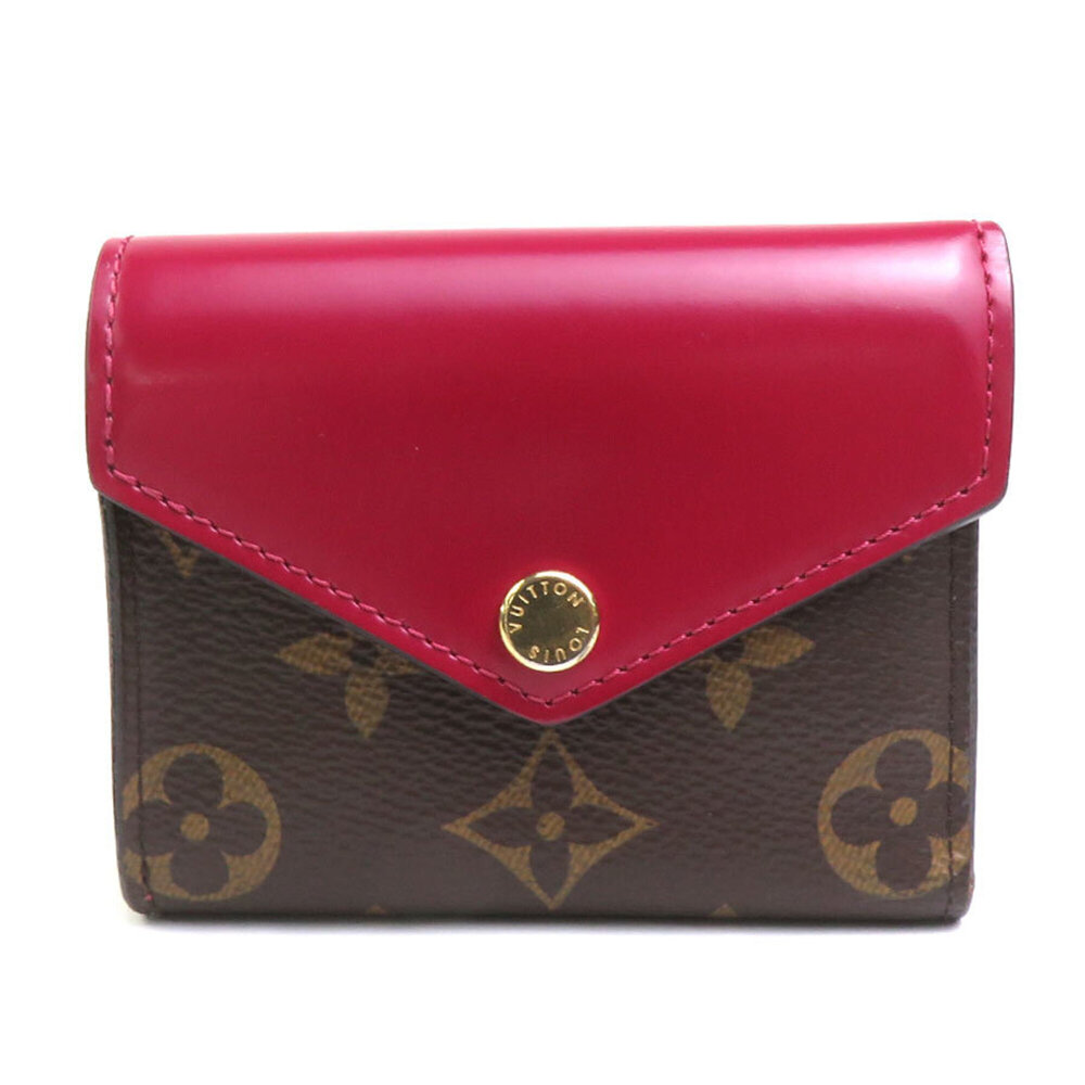 Louis Vuitton LOUIS VUITTON Tri-fold Wallet Monogram Portefeuille Zoe Canvas ...